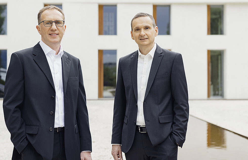 Elmar Hasler und Stefan Ruedl